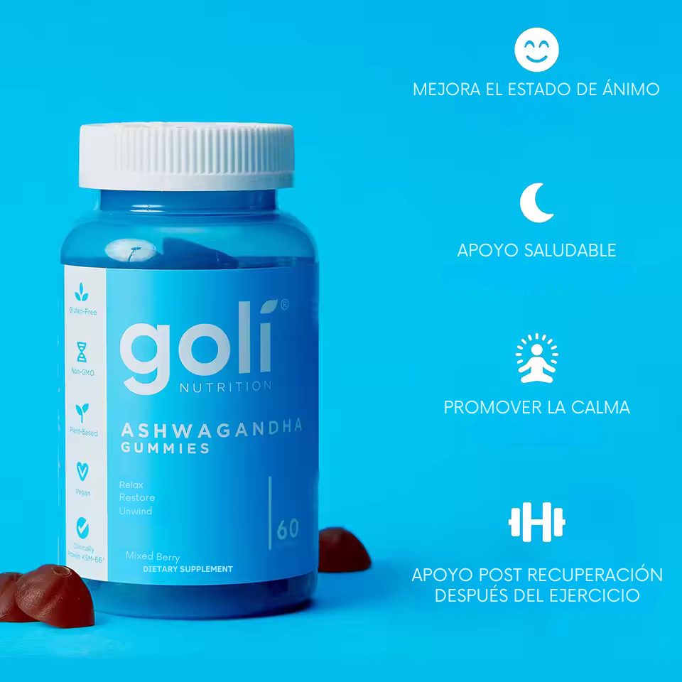 Goli Ashwa con Ashwagandha y vitamina D