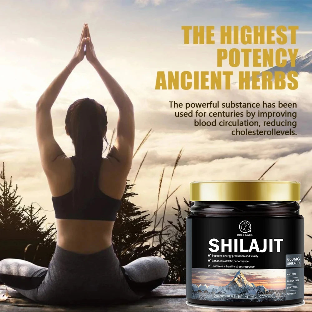 Shilajit Teen Resina Natural del Himalaya
