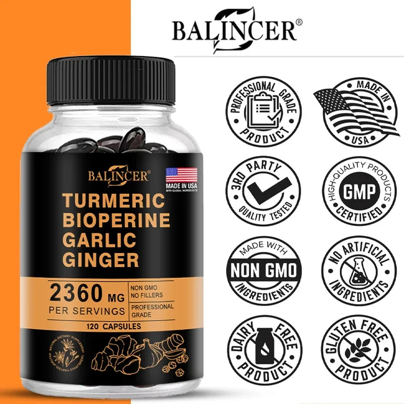 Fórmula 4 en 1 con Cúrcuma y Jengibre – Bienestar y Vitalidad Natural