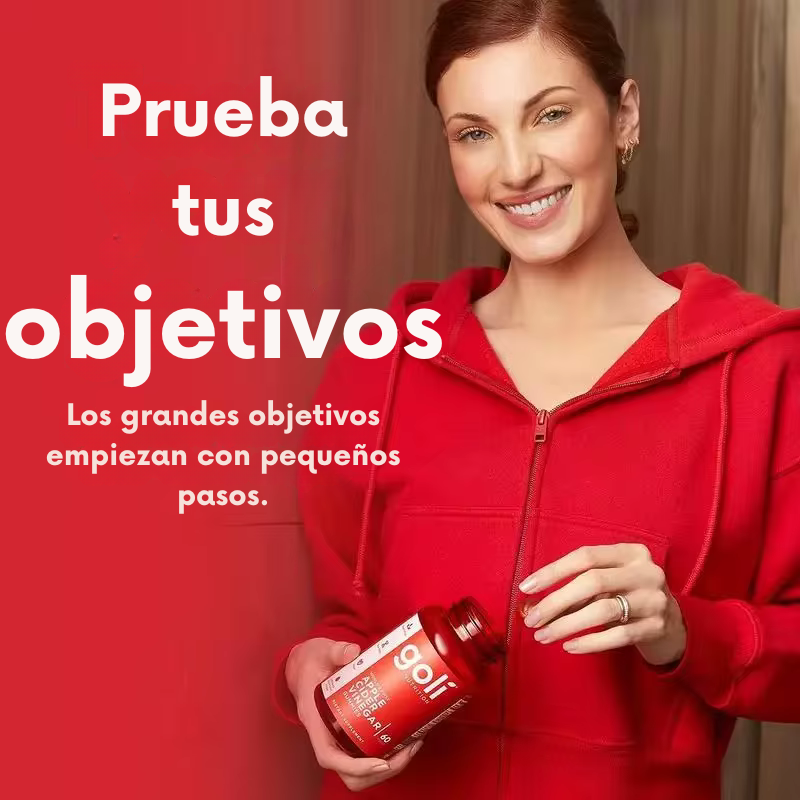 Vitaminas gomosas de vinagre de sidra de manzana Goli - Vitamina B12, sin gelatina